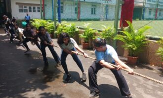 Tug-of-war ADHYA Sports meet for women_