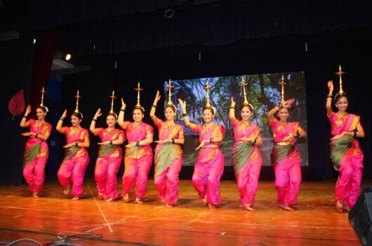 folk dance at annual day